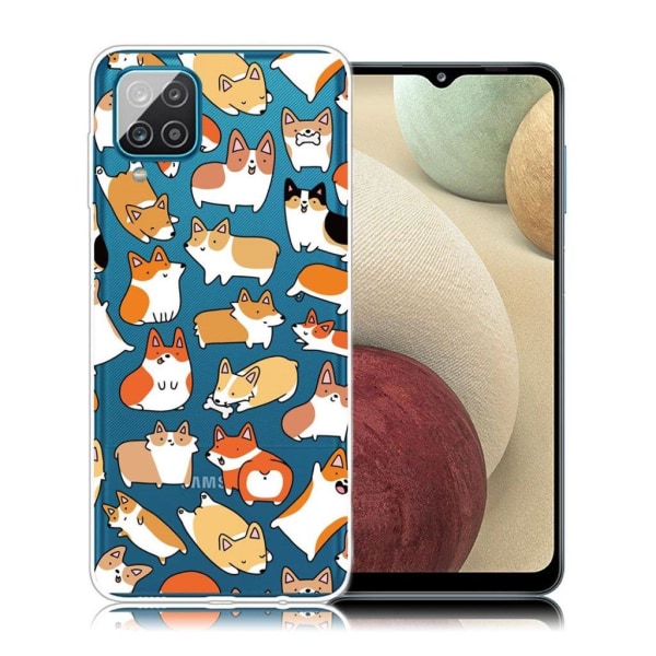 Deco Samsung Galaxy A12 5G case - Dogs Multicolor