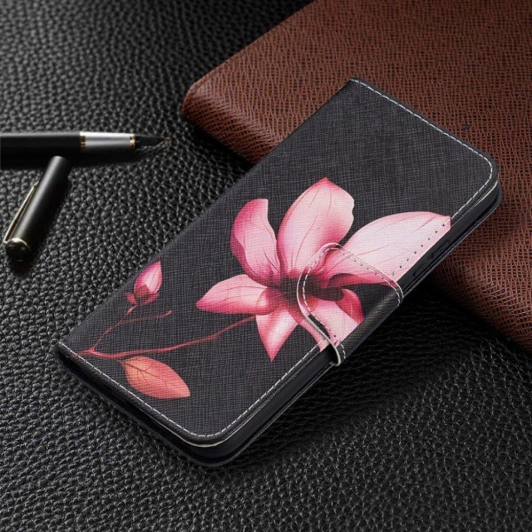 Wonderland Nokia 3.4 flip case - Vivid Flower Pink