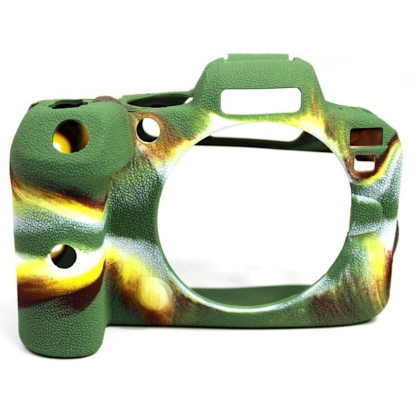Silikoneetui til Canon EOS R6 - Camouflage Green