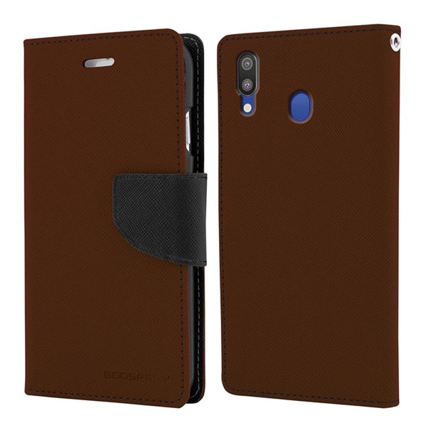 MERCURY Fancy Diary - Samsung Galaxy M20 - Ruskea Brown