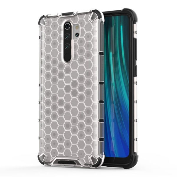 Bofink Honeycomb Xiaomi Redmi Note 8 Pro deksel - Hvit White