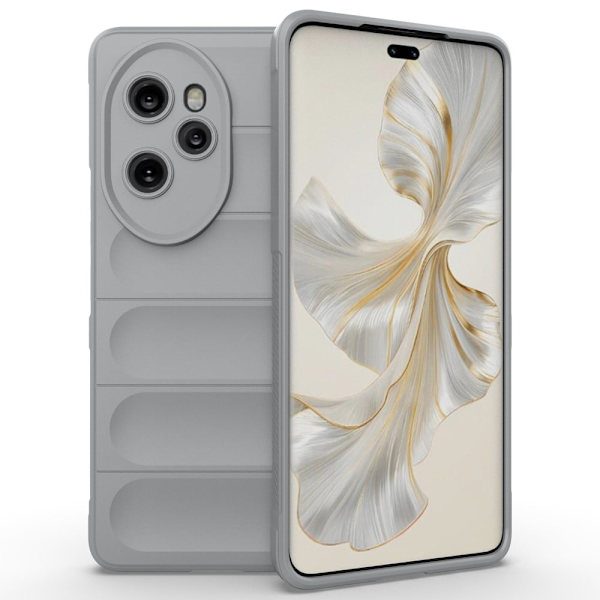 Blødt grebsformet Honor 100 Pro cover - Lysegrå Silver grey