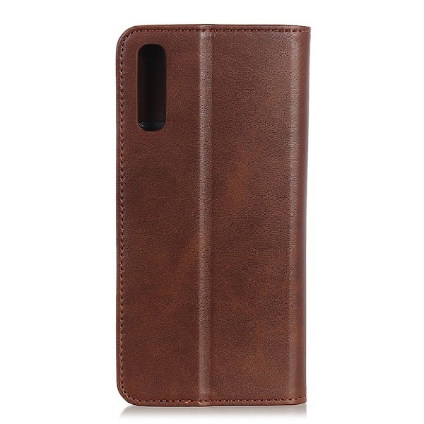 Wallet-style ægte Læder Flipcase til Sony Xperia Ace 2 - Kaffe Brown