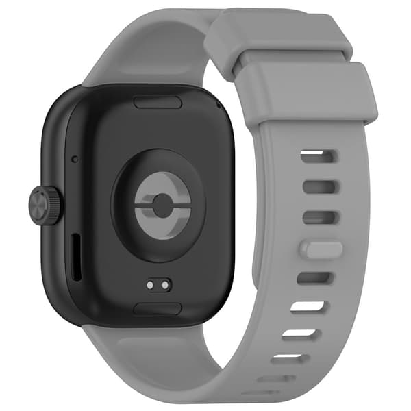 Xiaomi Redmi Watch 4 / Smart Band 8 Pro Silikonarmband med klockfodral - Grå Silvergrå