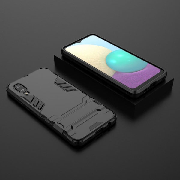 Cool Guard Samsung Galaxy A02 kotelot - Musta Black
