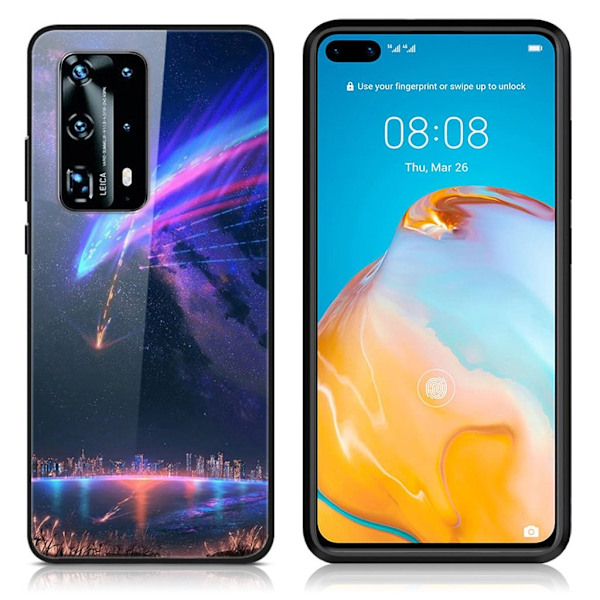 Fantasy Huawei P40 kuoret - Meteoriitti Multicolor