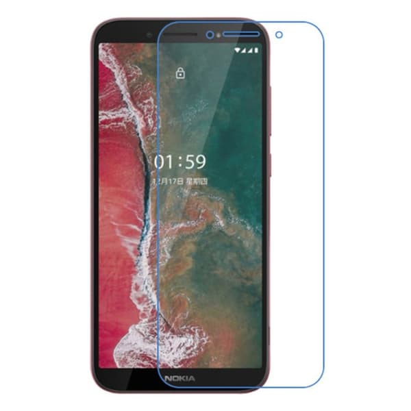 Ultra-klart Nokia C1 Plus skärmskydd Transparent