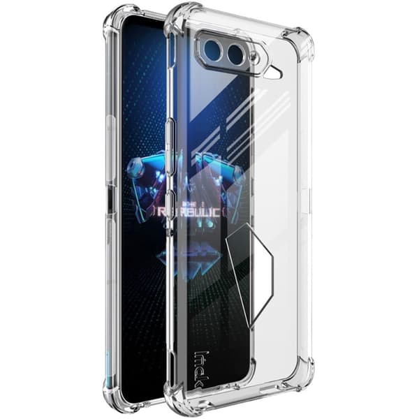 IMAK Airbag-cover til ASUS ROG Phone 5s / 5 - Transparent Transparent