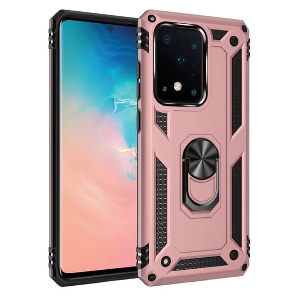 Bofink Combat Samsung Galaxy S20 Ultra deksel - Rose Gull Pink