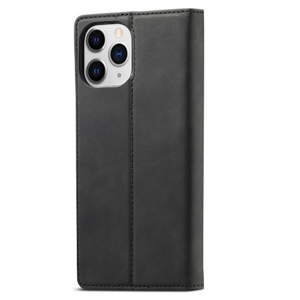 LC.Imeeke iPhone 13 Pro Läppäkotelo - Musta Black