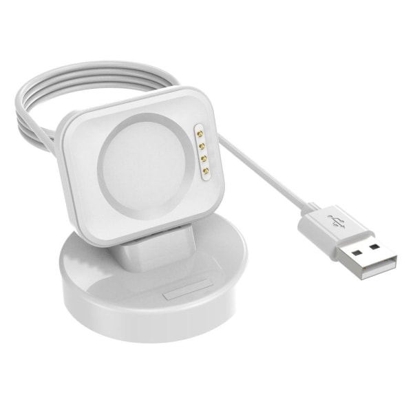 Oppo Watch 3 / 3 Pro / 2 USB-laddningsställ - Vit Vit