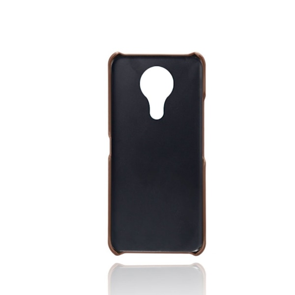 Dual Card etui - Nokia 3.4 - brun Brown