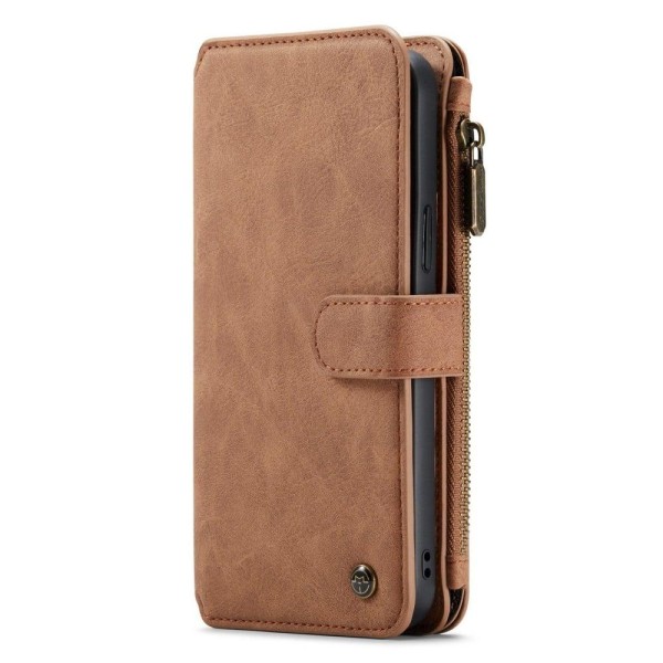 CaseMe iPhone 13 Pro Max retro etui med pung - Brun Brown