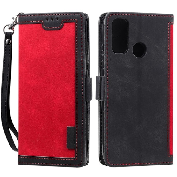 Surburbian Samsung Galaxy A21s kotelot - Punainen Red