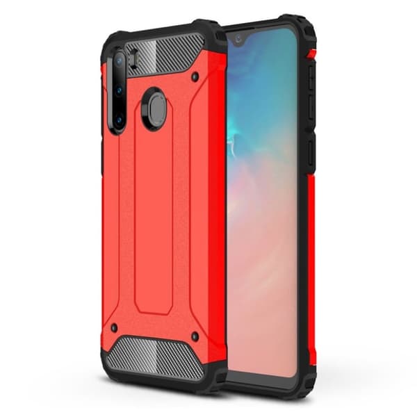Suoja Samsung Galaxy A21 kotelot - Punainen Red