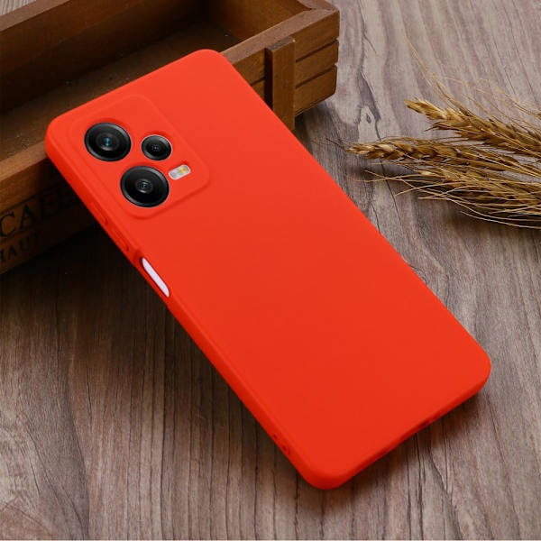 Matte Liquid silikone cover til Xiaomi Redmi Note 12 Pro - Rød Red