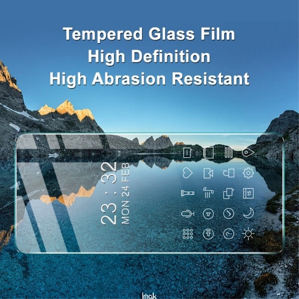 IMAK H skærmbeskytter i hærdet glas til Nokia X30 Transparent