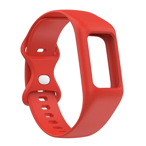 Fitbit Charge 3 enkel klokkerem i silikon - Rød Red