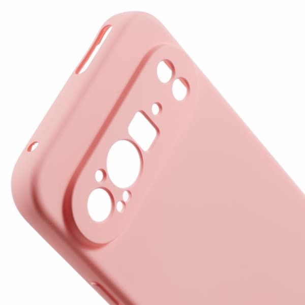 Google Pixel 9 Pro XL Fodral 2,0 mm droppskydd Flexibelt mobilskal - Rosa Rosa