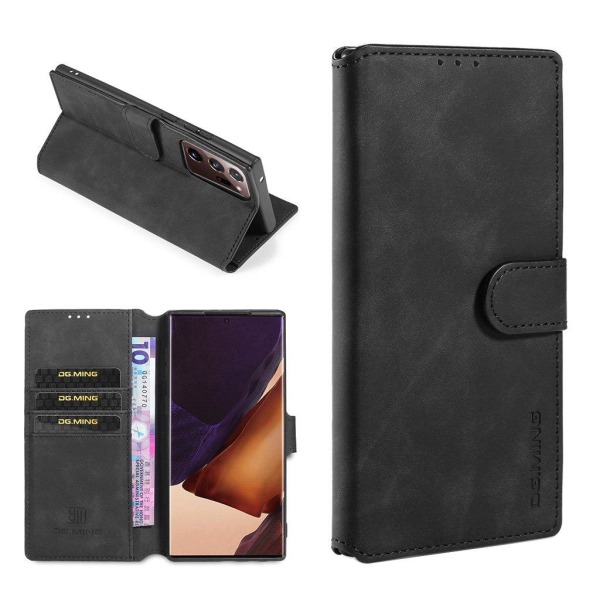 DG.MING Samsung Galaxy Note 20 Ultra Retro Case - Black Black