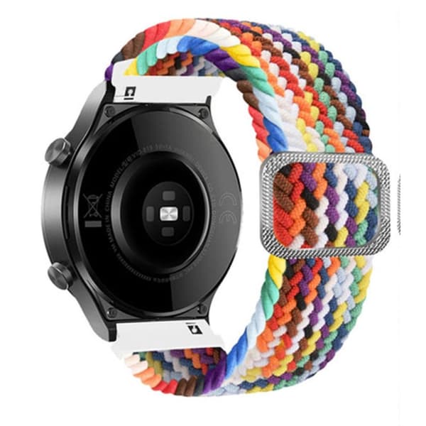 22mm Universal nylonhihna soljella - Virallinen Sateenkaari Multicolor