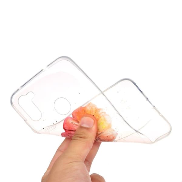 Deco Samsung Galaxy M11 kuoret - Kukka Pink