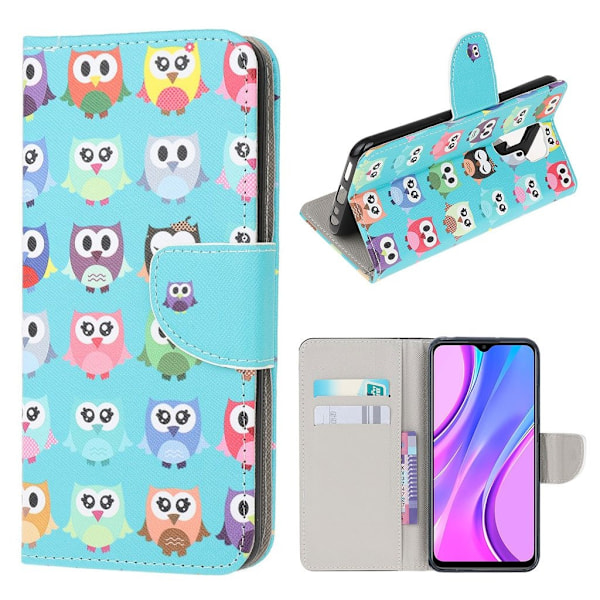 Wonderland Xiaomi Redmi 9 fodral -Blå Blå
