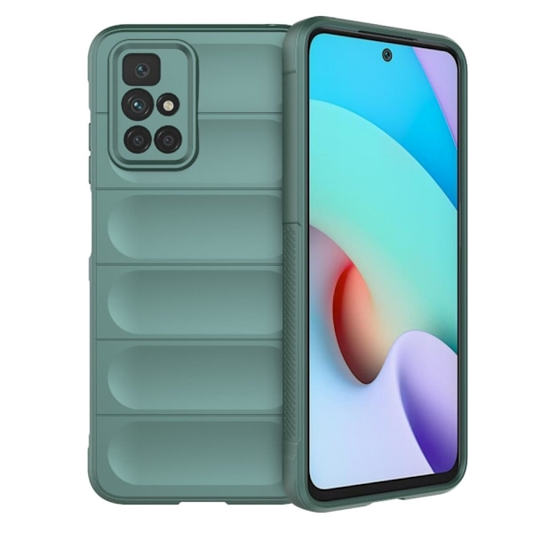 Mjukt greppformat Xiaomi Redmi 10 2022 / Xiaomi Redmi 10 / Xiaomi Redmi 10 Prime / Xiaomi Redmi Note 11 skal - Grön Grön