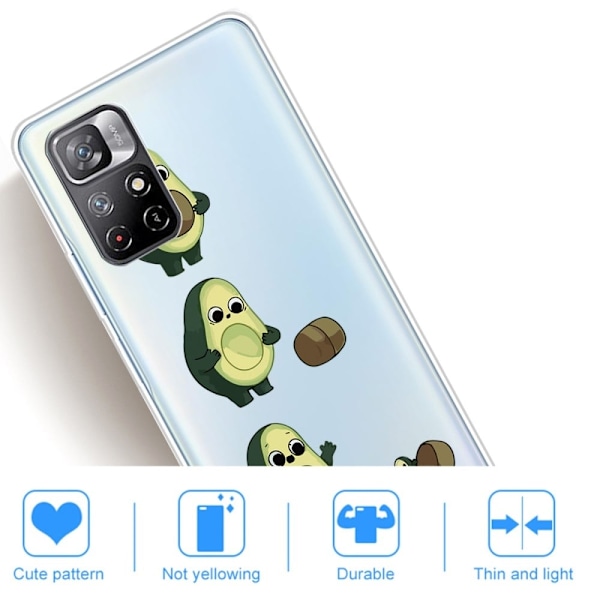 Deco Xiaomi Redmi Note 11T 5G / Note 11s 5g Etui - Avocado Green