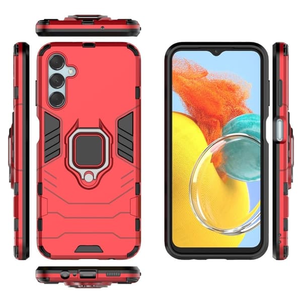 Ring Guard etui - Samsung Galaxy M14 - Rød Red