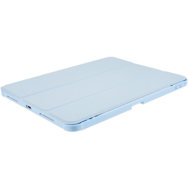 iPad Pro 12.9 (2022) / (2021) / (2020) tri-fold leather and acry Blue