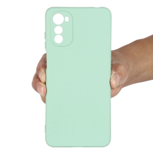 Matta nestesilikoninen kuori Motorola Moto E32s / Motorola Moto E32 - Vihreä Green