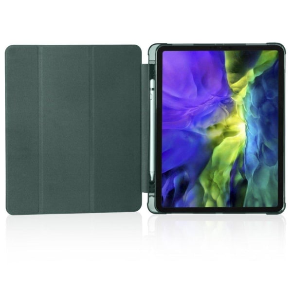 iPad Pro 11-tommer (2022) / (2021) / (2020) Tri-fold Stand Læder Green