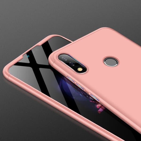 GKK ASUS ZenFone Max Pro (M2) 3-i-1 avtagbart fodral - Guld Guld