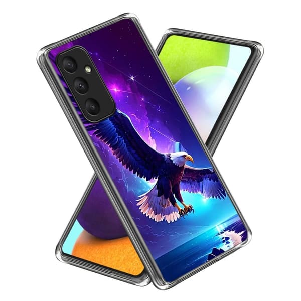 Deco Samsung Galaxy A35 deksel - Flygende Ørn Blue