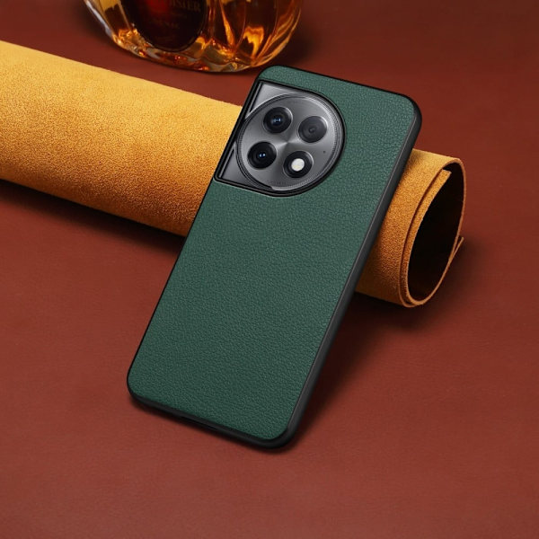Mat og elegant tekstureret OnePlus Ace 2 Pro cover - Grøn Green