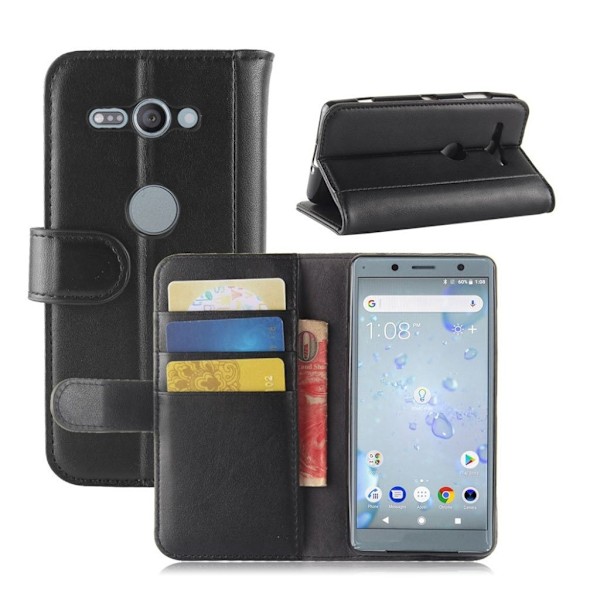 Sony Xperia XZ2 Compact laadukas suojakotelo - Musta Black