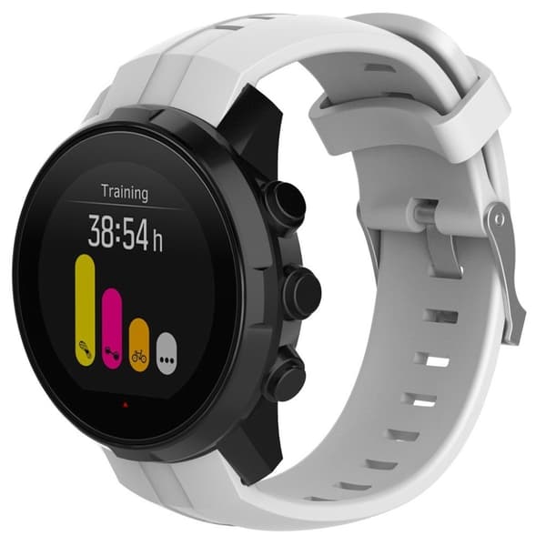 Suunto Spartan Sport Modernt silikon klockband - Vit Vit