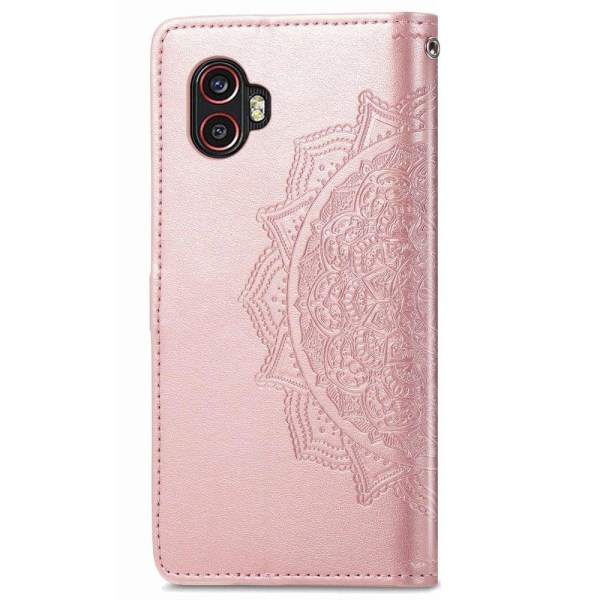 Mandala Samsung Galaxy Xcover 2 Pro / Xcover 6 Pro Flip Etui - R Pink