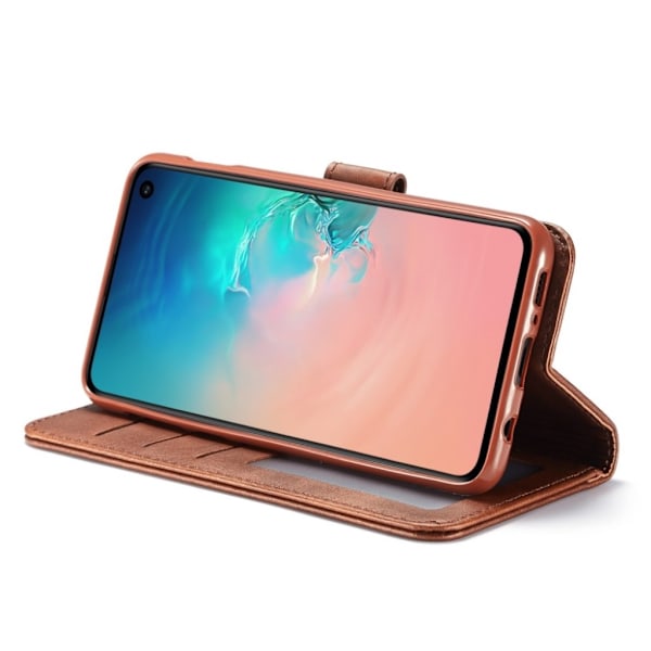 LC.IMEEKE Samsung Galaxy S10e flip case - Kahvi Brown