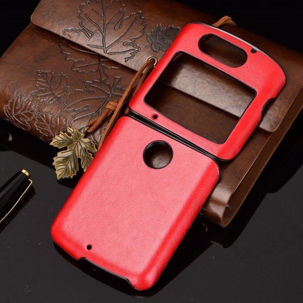 Prestige etui - Motorola Razer 5G - rød Red