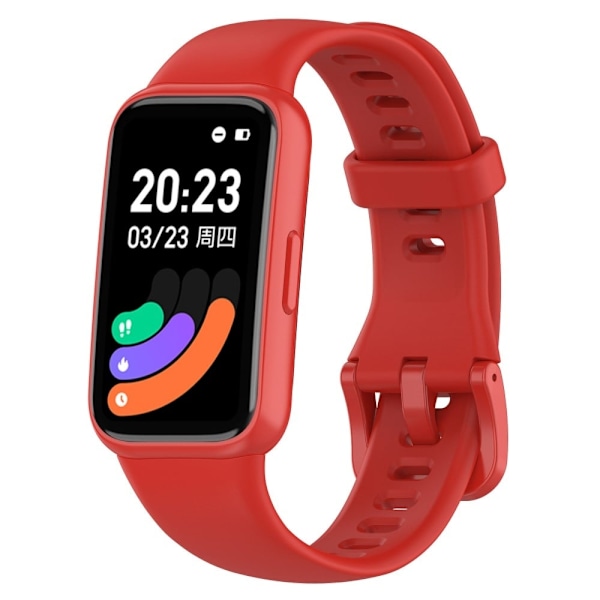 Håll B3 enkel klockarmband i silikon - Röd Röd