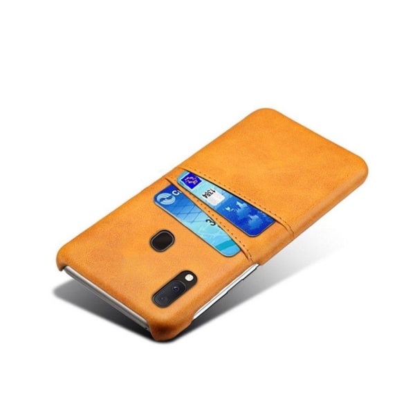 Dual Card Samsung Galaxy A20e kuoret - Oranssi Orange