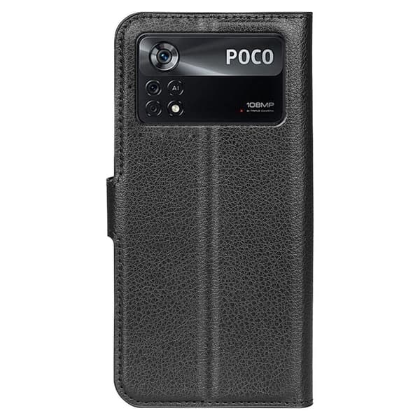 Classic Xiaomi Poco X4 Pro 5G fodral - Svart Svart