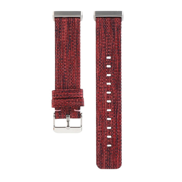 Fitbit Versa 3 kangaskellon ranneke - Punainen Red