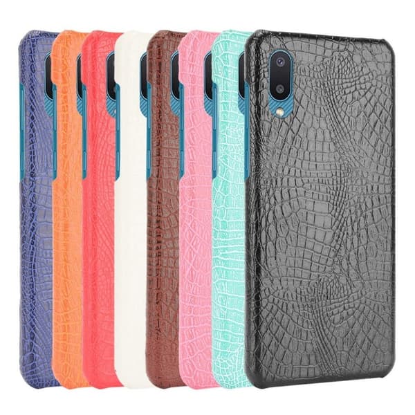 Krokokotelo - Samsung Galaxy A02 - Ruskea Brown