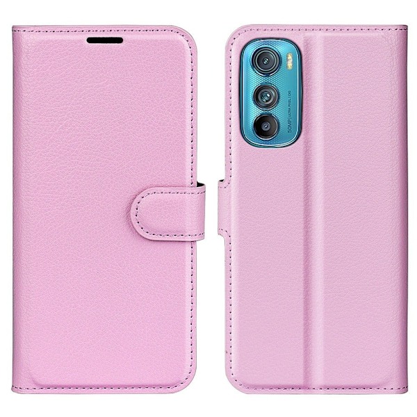 Classic Motorola Edge 30 fodral - Rosa Rosa