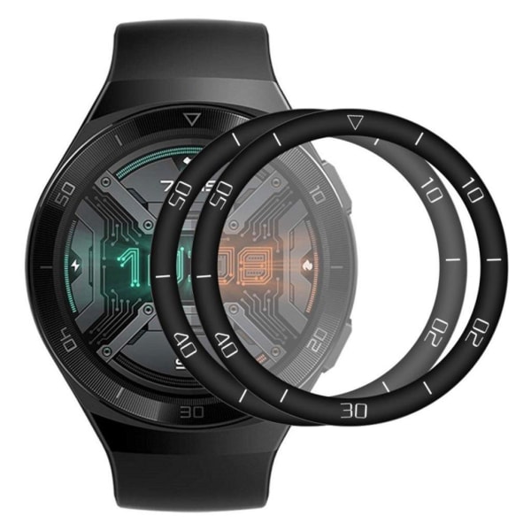2Pcs ENKAY HAT PRINCE Huawei Watch GT2e 46mm skärmskydd - With S Svart