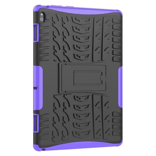 Lenovo Tab E10 durable hybrid case - Purple Lila