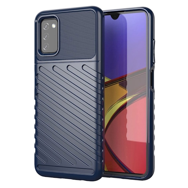Thunder Samsung Galaxy A03s Etui - Blå Blue